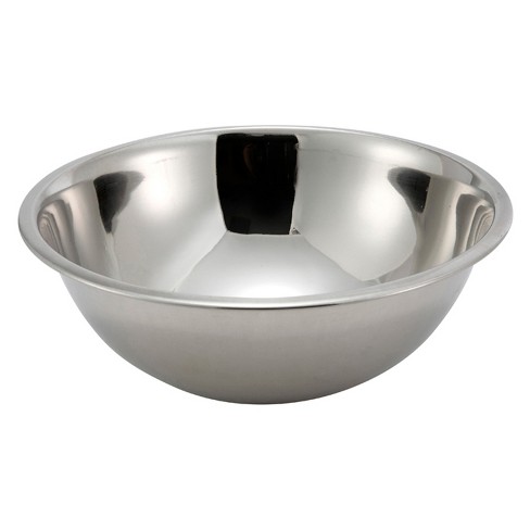 Winco Mixing Bowl, Economy, Stainless Steel, 8 Quart : Target