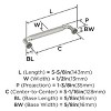 Amerock Collet Pull for Cabinets, Drawers, and Furniture - 3 of 4