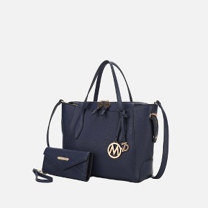 MKF Collection Bruna Vegan Leather Women’s Tote Bag with Wallet by Mia K - 1 of 4
