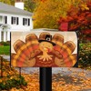 Thanksgiving Turkey Magnetic Mailbox Cover Pilgrim Hat Standard Briarwood Lane - 2 of 3