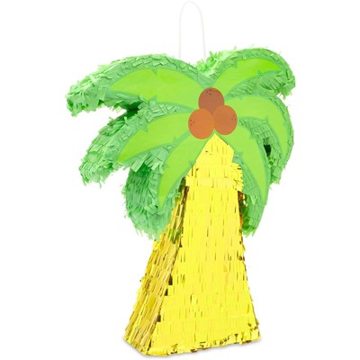 Sparkle and Bash Tropical Palm Tree Luau Piñata for Summer Birthday Party (16.5 x 13 In)