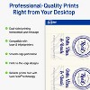 Avery Printable Arched Business Cards, Sure Feed Technology, 2" x 3-1/2", Matte Ivory Cardstock, Print-to-The-Edge, Laser/Inkjet Printable, 400 Total - 2 of 4