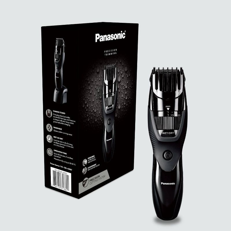 Panasonic Wet &#38; Dry Beard and Hair Trimmer - ER-GB42-K, 2 of 9