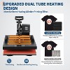 Pro 12-in-1 Heat Press Machine (15x15 Inch) - 360° Swing Away Digital Industrial-Quality Heat Transfer for Shirt, Hat, Mug, Plate - 4 of 4