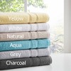 6Pcs 100% Turkish Cotton Solid Towel Set, Heavyweight Ultra Soft & Plush Highly Absorbent Towel - 4 of 4