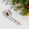 Unique Bargains Christmas Stickers for Ceramic Glass Metal Paper Plastic Peel Holiday Elements Matte Paper Green Red Brown 1Pcs - 2 of 4