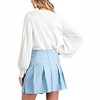 Women's Lindsey Faux Leather Flare Skirt - ee:some - 3 of 4