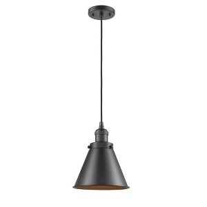 Appalachian - 1 Light Cord Hung Mini Pendant In Traditional Style-10 Inches Tall and 8 Inches Wide - 1 of 1