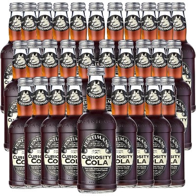 Fentimans Botanically Brewed Curiosity Cola Sparkling Soda, 30 Pack, 9.3 fl oz Bottles – Premium Craft Soda/Mixer for Cocktails & Refreshing Drinks