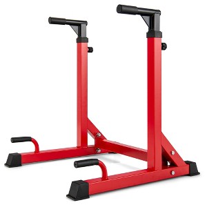 Costway Multi-function Dip-up Station Power Tower Adjustable Height Home Gym Training - 1 of 4