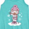 - Lol Surprise! - Snowbunny And Snowflakes Graphic Sleeveless Aline Dress - 2 of 3