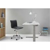 LACOO Faux Leather Mid Back Task Chair Swivel Office Desk Chair - 3 of 4