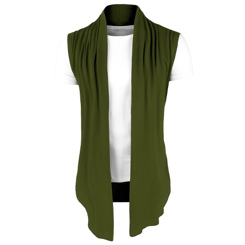 Sleeveless Cardigan Vest