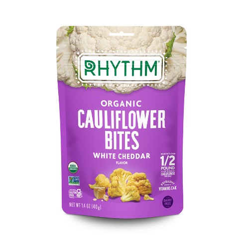 Rhythm White Cheddar Organic Cauliflower Bites - 1.4oz - image 1 of 3