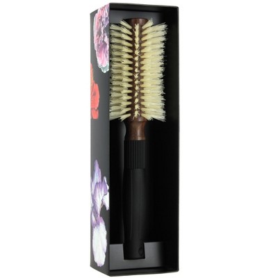 Christophe Robin Pre-Curved Blowdry Hairbrush Round Hairbrush with Boar Bristles 1 Pc