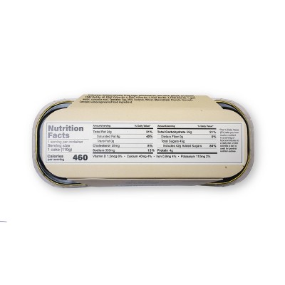 Homecoming Cookie Co. Confetti Birthday Candy Bar Cake - 3.9oz