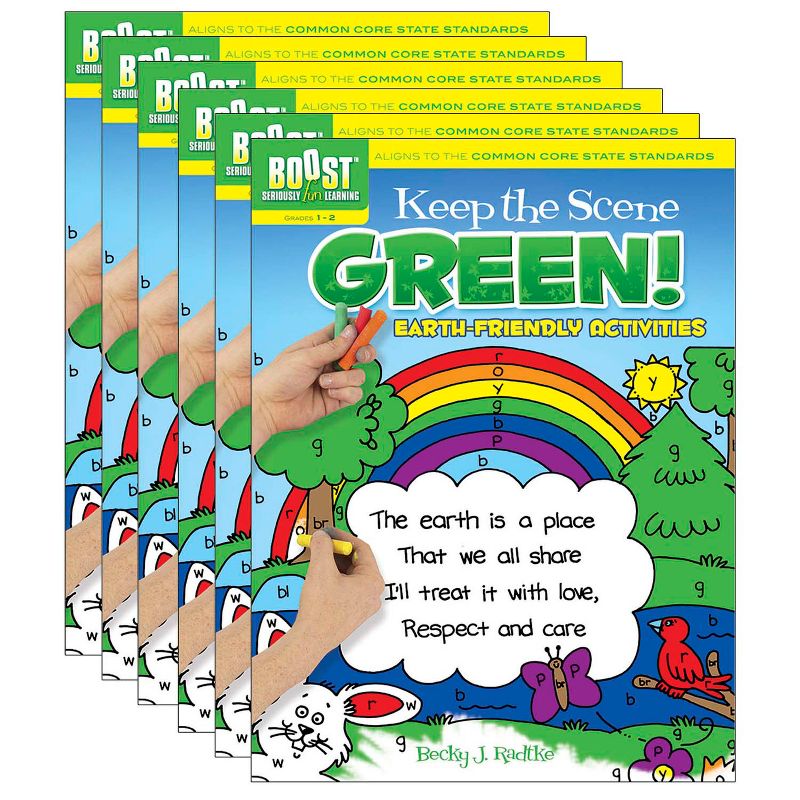 BOOST Keep the Scene Green! Earth-Friendly Activities, Pack of 6, 1 of 4