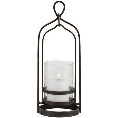 Uttermost Shepherd Dark Bronze Pillar Candle Holder : Target