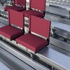 Emma and Oliver Set of 2 500 lb. Rated Lightweight Stadium Chair with Ultra-Padded Seat - 2 of 4