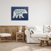 Stupell Industries Blue Mama Bear Botanicals Canvas Wall Art - 2 of 3