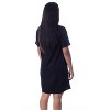 The Lord Of The Rings Womens' Gondor Nightgown Sleep Pajama Dress Black - 2 of 3