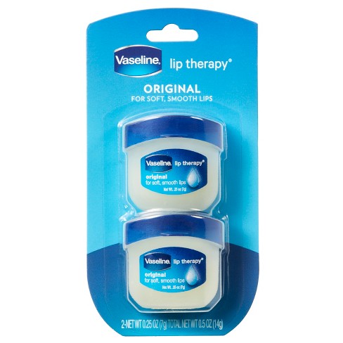 Vaseline Lip Therapy Fragrance Free Original Twin Pack - 2ct/0.5oz