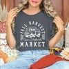 Simply Sage Market Women's Fall Harvest Market Short Sleeve Garment Dyed Tee - 2 of 4
