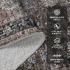 coucheta Vintage Floral Area Rugs for Living Room, Multi-size Washable Low Pile Non Slip Stain Resistant Non-Shedding Carpet, for Bedroom, Dining - 3 of 4