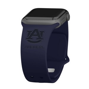 NCAA Auburn Tigers Wordmark Engraved Apple Watch Band - 1 of 4