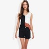 Anna-Kaci Women's V-Neck Color Block Sleeveless Sweater Top Lightweight Knit Design - 4 of 4
