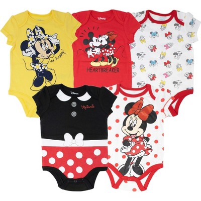 NEW WITH TAGS Details about   MINNIE MOUSE DISNEY ONE PIECE GIRLS OUTFIT SIZE NEWBORN 