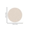 Chery Life 41" x 41" Beige Round Rug - 2 of 4