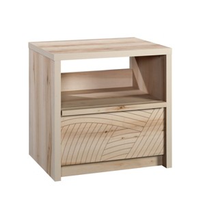 GlasFlength Nightstands Accent Nightstand Bedside Table Nightstand End Tables Nightstands with Drawer for Bedroom, Brown, 24.72"*19.13"*24.09" - 1 of 4