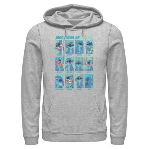 Men's Lilo & Stitch Emotions of 626 Pull Over Hoodie - 1 of 4