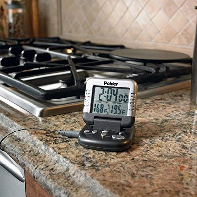 Graphite Polder THM-362-86 Digital In-Oven Probe Thermometer/Timer 