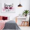 Stupell Industries Cool Cat with Sunglasses Canvas Wall Art - 2 of 4