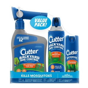 Cutter 3pk Area and Personal Repellent Value Pack - 1 of 4