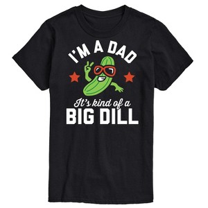 Men's - Instant Message - Dad Kind Of Big Dill Short Sleeve Graphic T-Shirt - 1 of 4