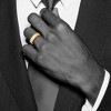 Black Bow Jewelry 6mm 14K White or Yellow Gold Flat Comfort Fit Band - 4 of 4