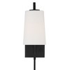 Crystorama Lighting Avon 1 - Light Sconce in  Matte Black - 3 of 3
