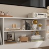 Famapy Large Entertainment Center All - Encompassing TV Entertainment Center: Aesthetic & Practical Living Room Essential - 2 of 4