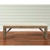 60" Farmhouse Upholstered Dining Bench with Foam-Padded Seat for Kitchen or Entryway -3irtyhousy - 2 of 4