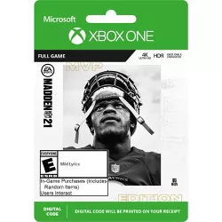 Madden NFL 21: MVP Edition - Xbox One (Digital)