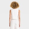 Women's Linen Wrap Vest - Future Collective - 2 of 3