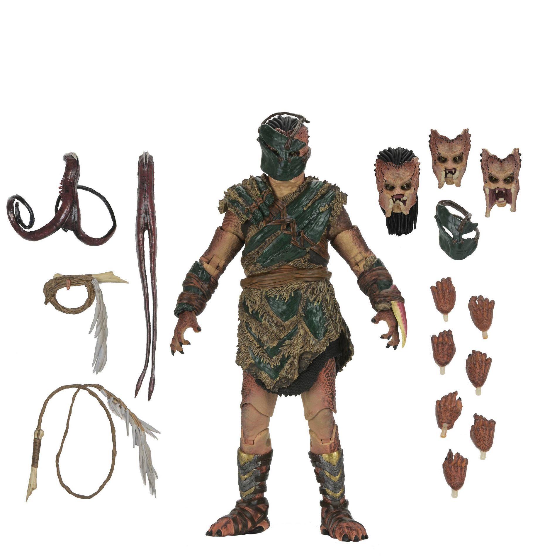 Predator Badlands  7" Scale Action Figure  Ultimate Dek (Bo Bison Armor)