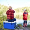 Tangkula 58Quarts Portable Cooler Camping Ice Chest with Stainless Handles for BBQ&hiking&outdoor activities - 4 of 4
