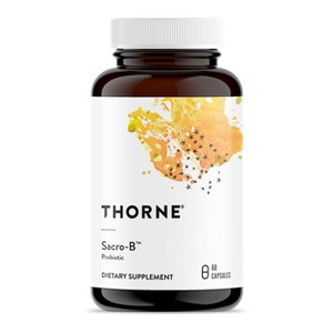 Thorne Sacro-B Probiotic - Enhances Immune Function in the Gut - 60 Capsules - 1 of 4