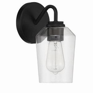 Craftmade Lighting Shayna 1 - Light Wall Light in  Flat Black - 1 of 1