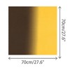 INSPIRE CHIC Women's Contrast Color Square Gradient Colorful Satin Silky Neck Scarves 1Pc - 3 of 4