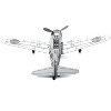 Model Kit Mitsubishi Zero Fighter Aircraft "Imperial Japanese Navy Air Service" (Moderate Difficulty) Steel Model by Metal Earth - 3 of 4